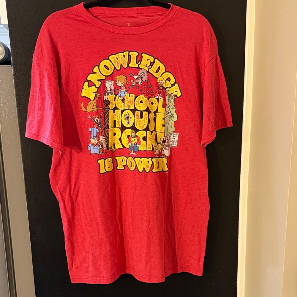 Ripple Junction Red School House Rock Kids Tee